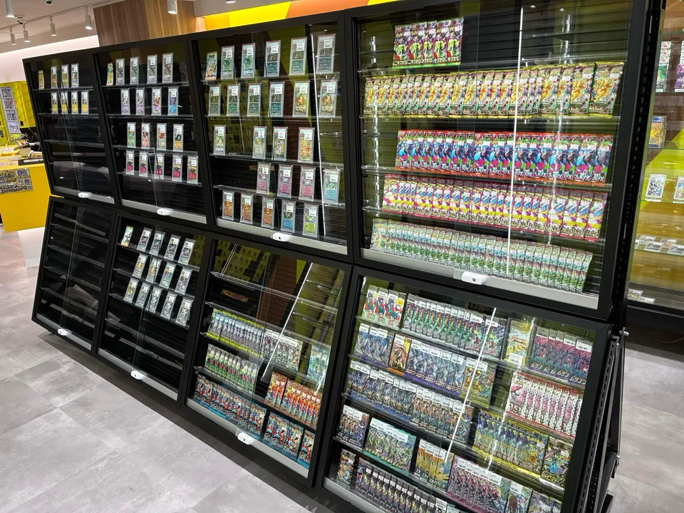 シンソク店内のショーケース